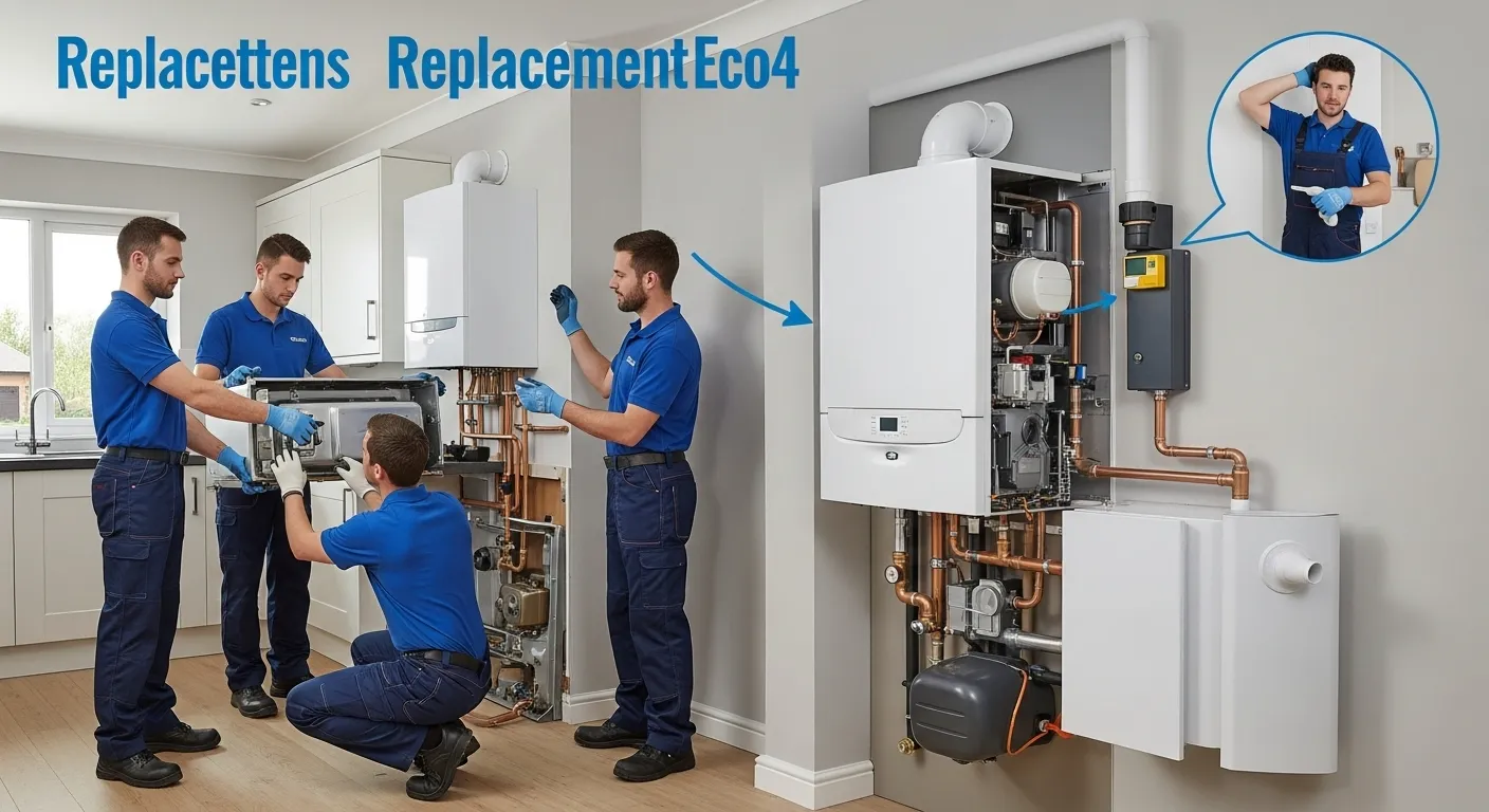 First-time central heating installation via ECO4 scheme - free central heating grant information and guidance