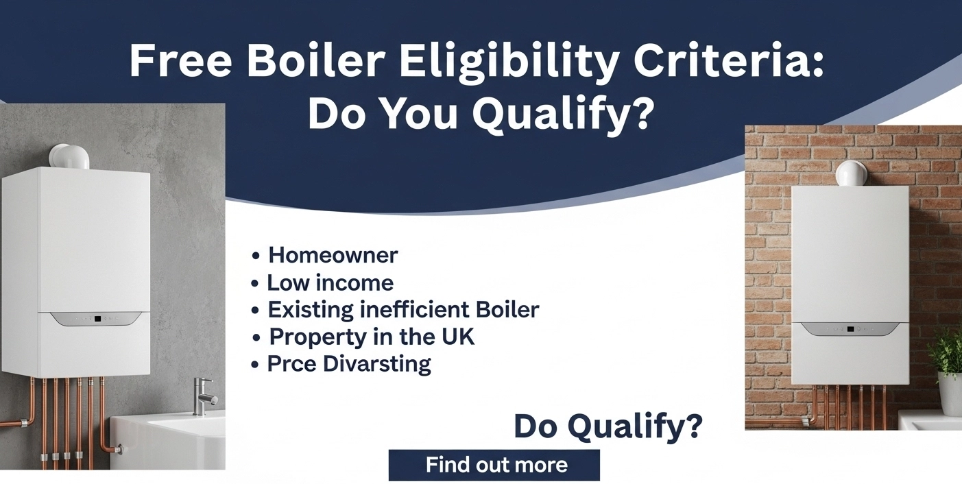 ECO4 boiler grant eligibility check online form showing benefit requirements and home ownership criteria